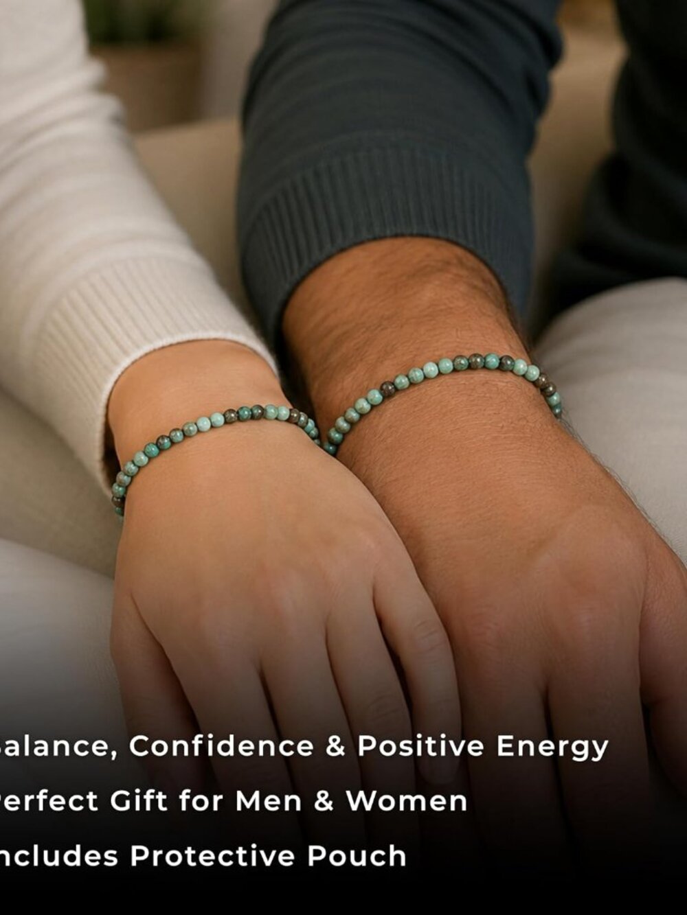 Gemstone Beaded Bracelets For Women and Men – Promotes Protection, Courage, Focu - Picture 6 of 7